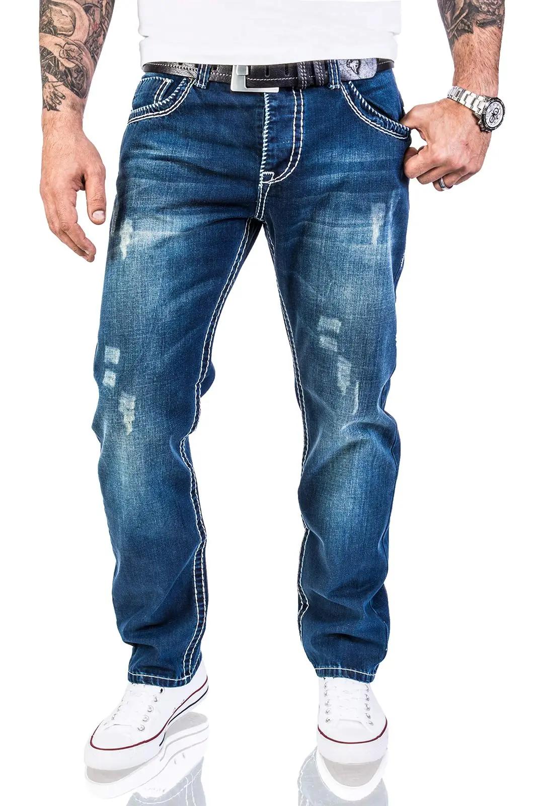 Rock Creek sinised puuvillased meeste teksad — vintage stiil