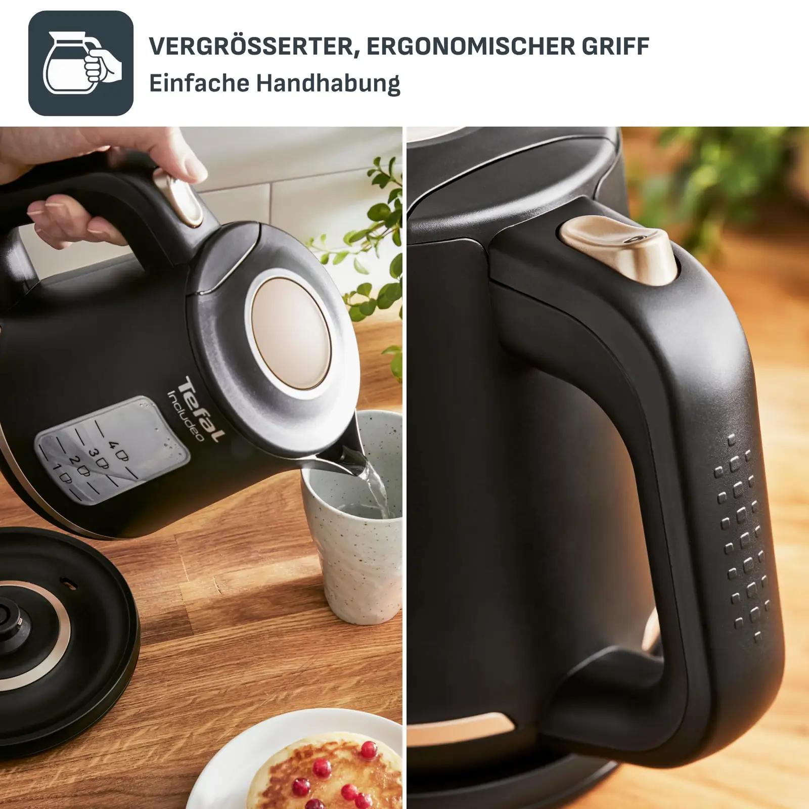 Tefal stiilne 1 l veekeetja — kompaktne ja mugav – kasutusnäide