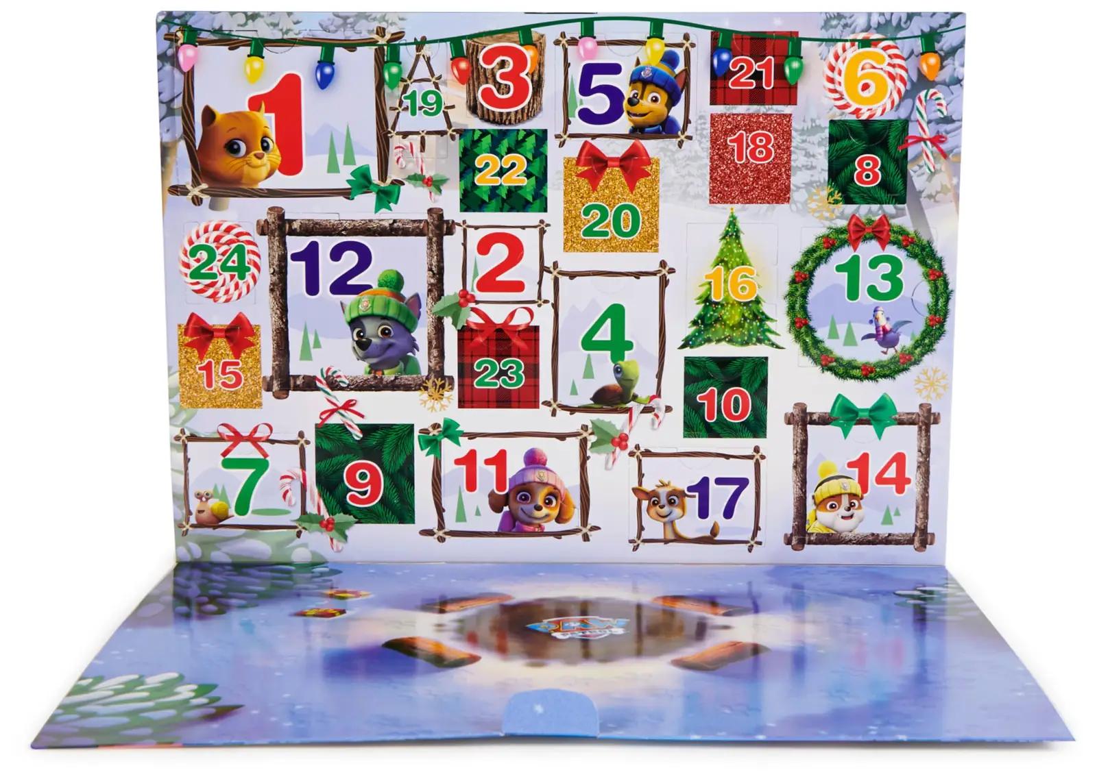 PAW PATROL seikluslik adventkalender laste mänguasjadega – kasutusnäide