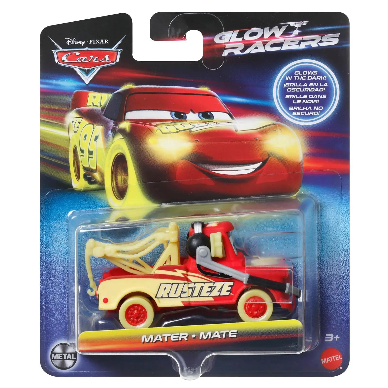 Disney metallist Glow Racers Mater – lapsesõbralik ripats charm – kasutusnäide