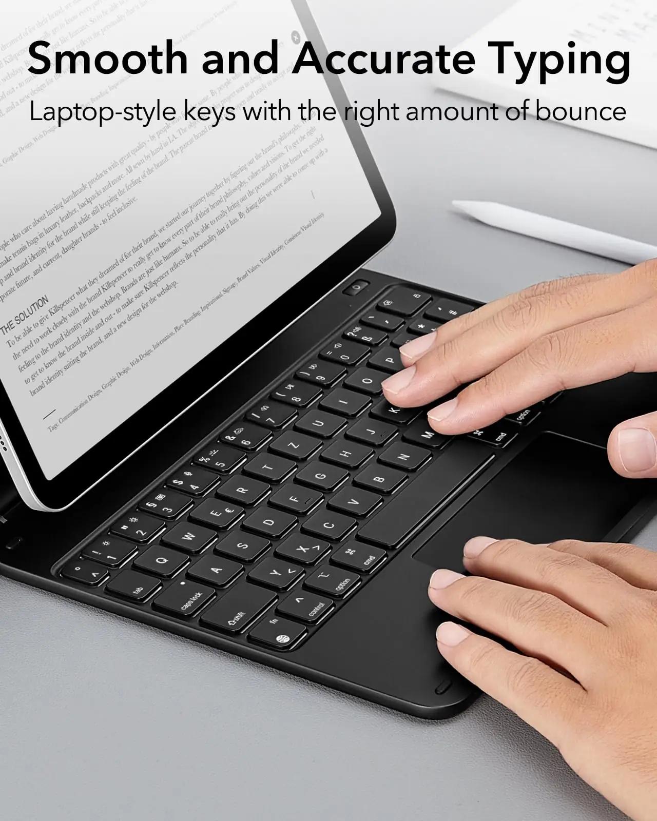 ESR magnetiline klaviatuurikate iPad Air/Pro 11 tolli – lisavaade
