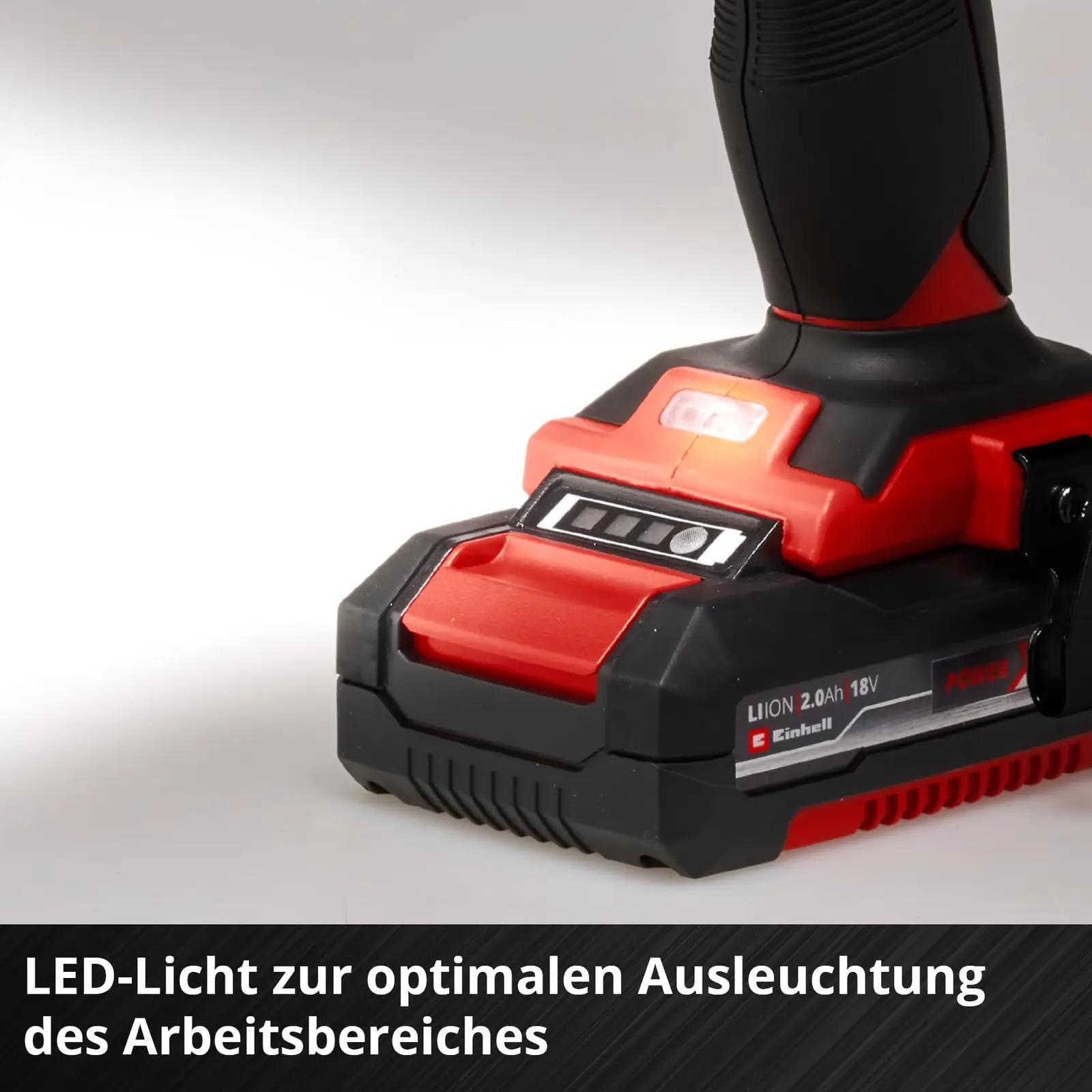 Einhell vastupidav 18V löökpuur-ruuteri komplekt tööks ja – pilt 7