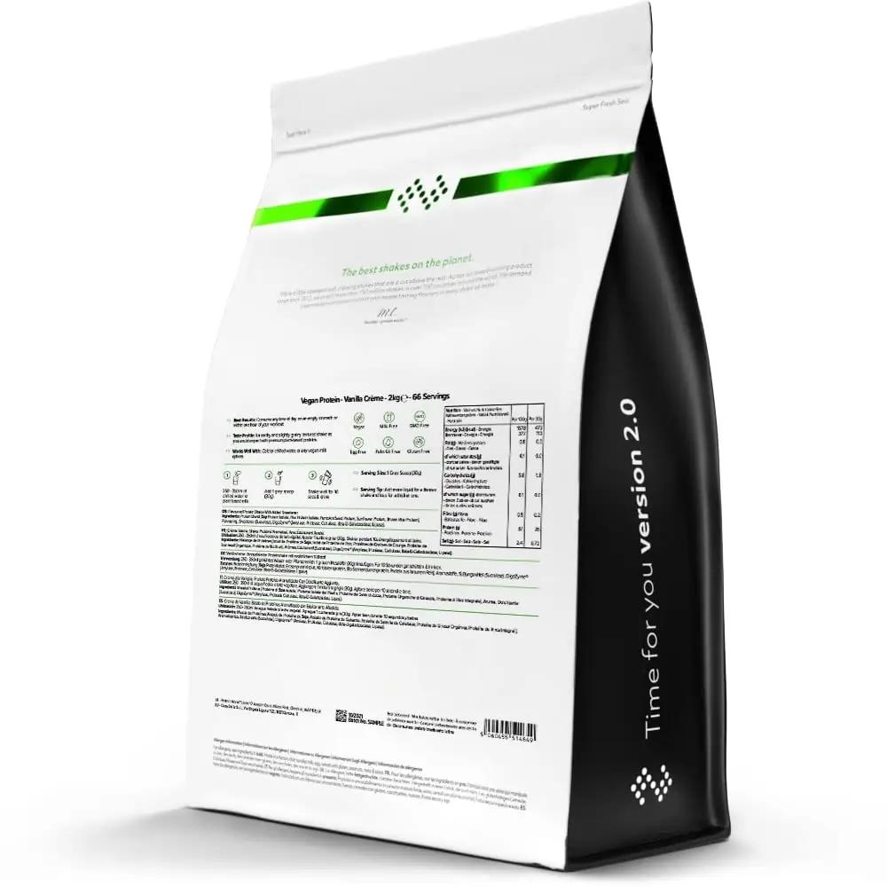 THE PROTEIN WORKS veganvalk 2 kg – vanillecreme, taastav jook – pilt 9