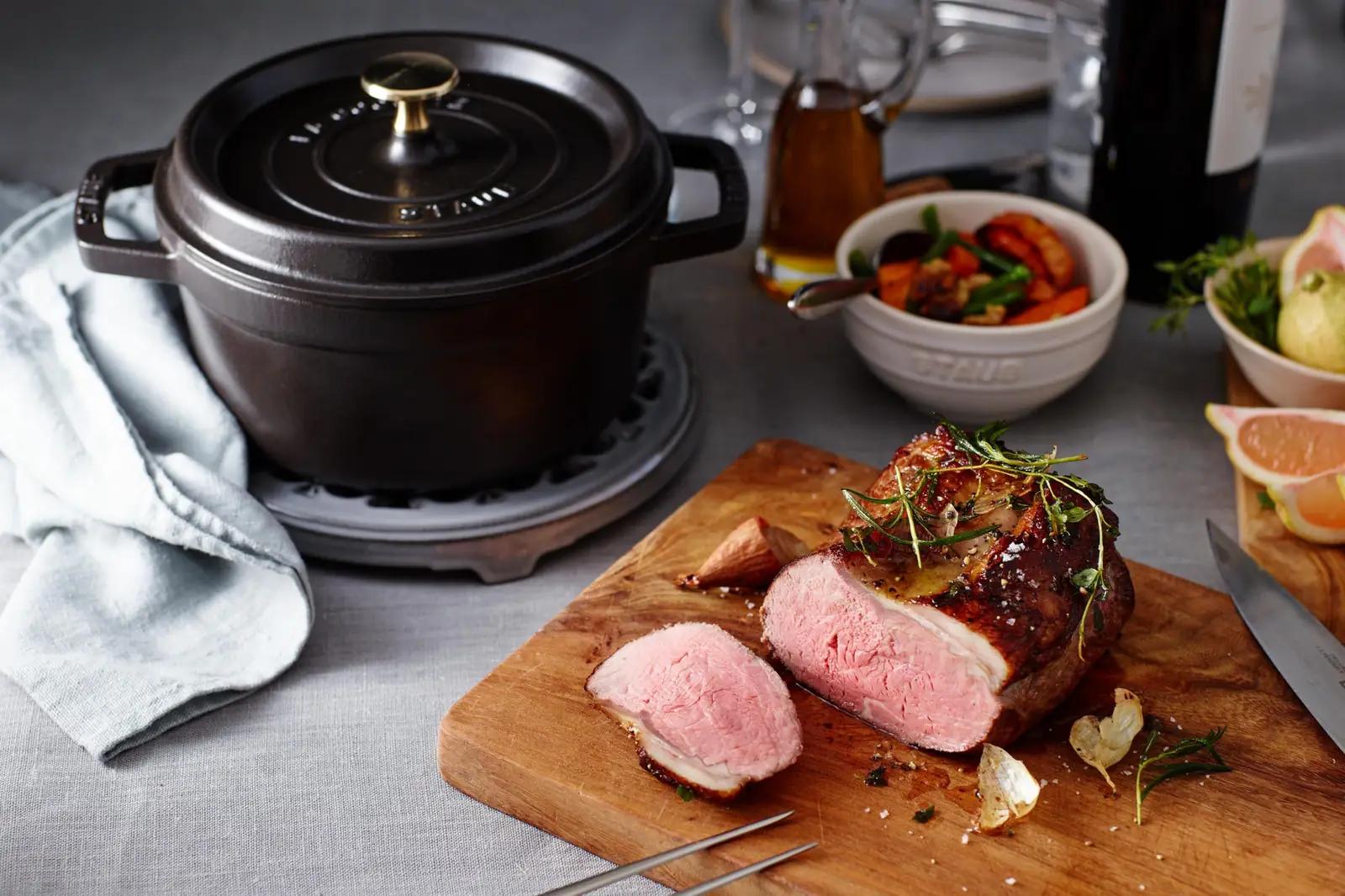 STAUB malmist cocotte 20 cm — vastupidav pann-keedunõu – pilt 6