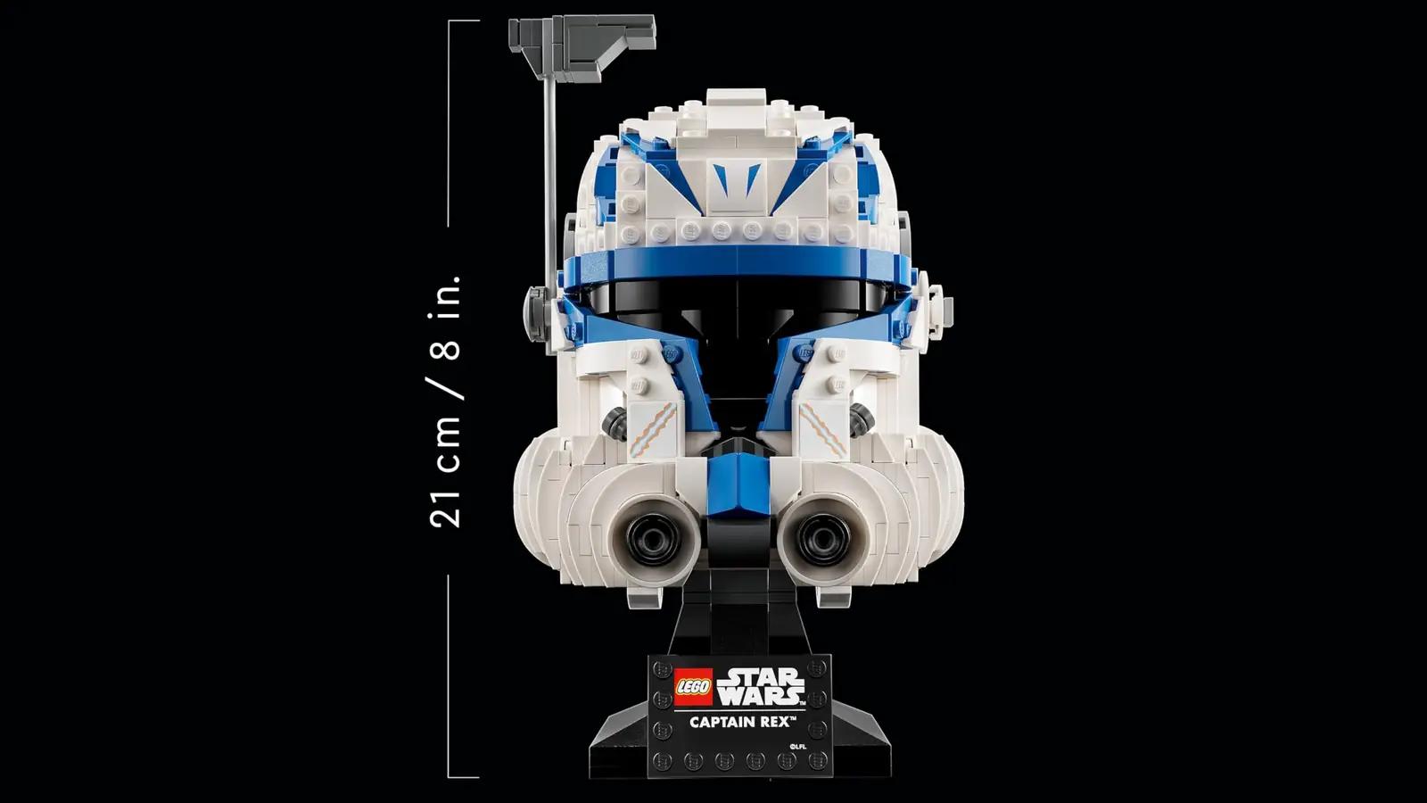 LEGO dekoratiivne Captain Rex kiivri mudel – kollektsiooni ese – pilt 8
