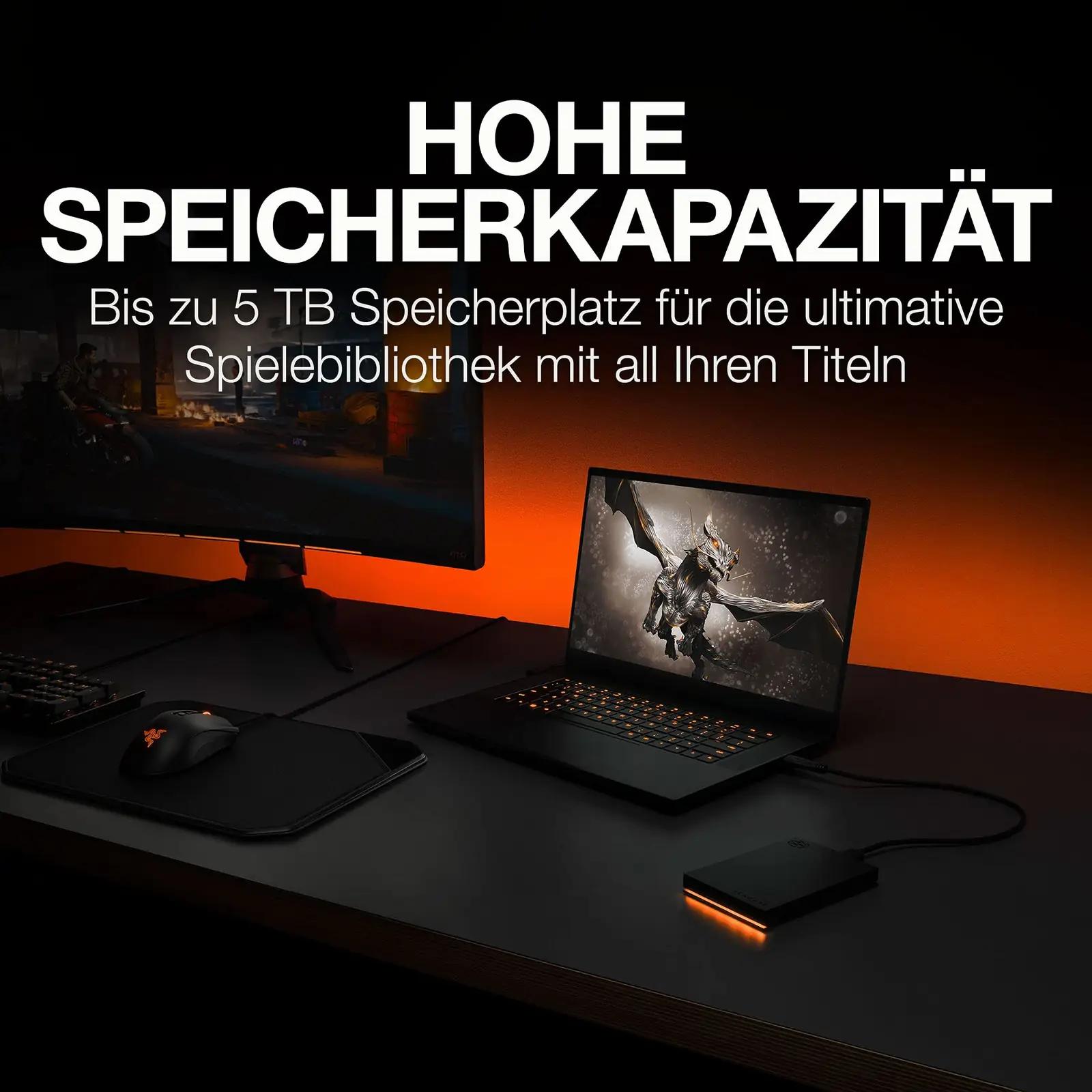 Seagate väline mänguketas 2TB – kiire USB ja turvaline varundus – lisavaade
