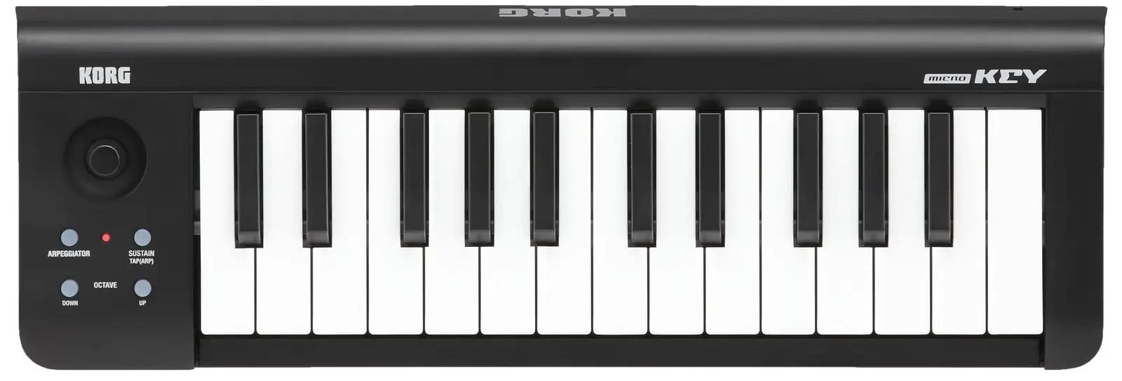KORG sülearvuti-sõbralik MICROKEY25 — kompaktne USB-klaviatuur