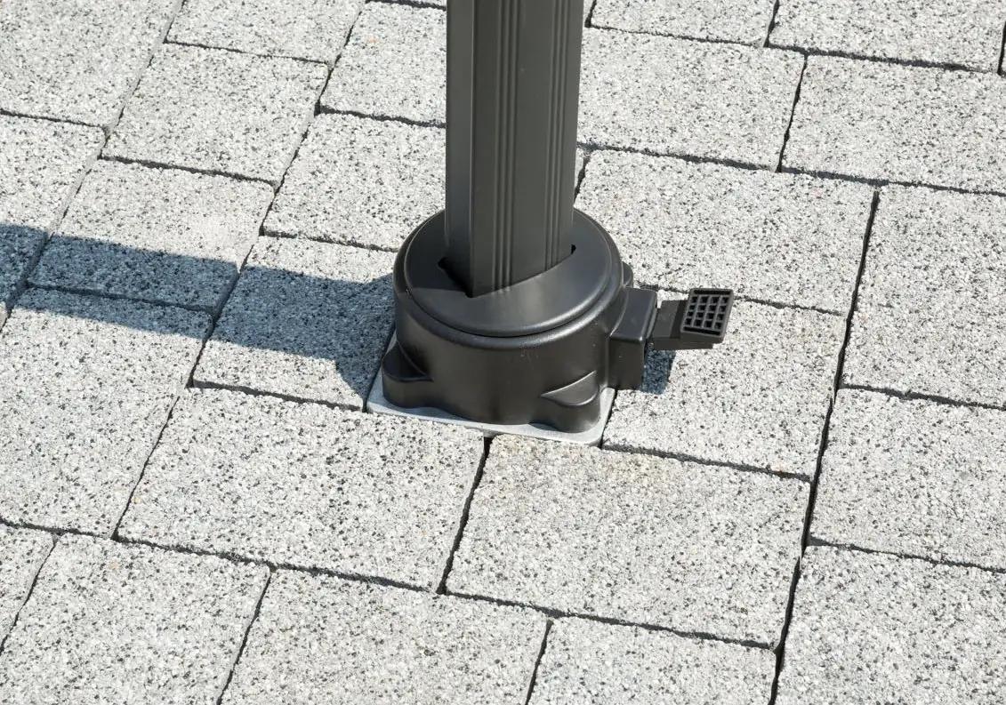 Schneider galvaniseeritud betoonimiseks alus — stabiilne 40 cm – kasutusnäide
