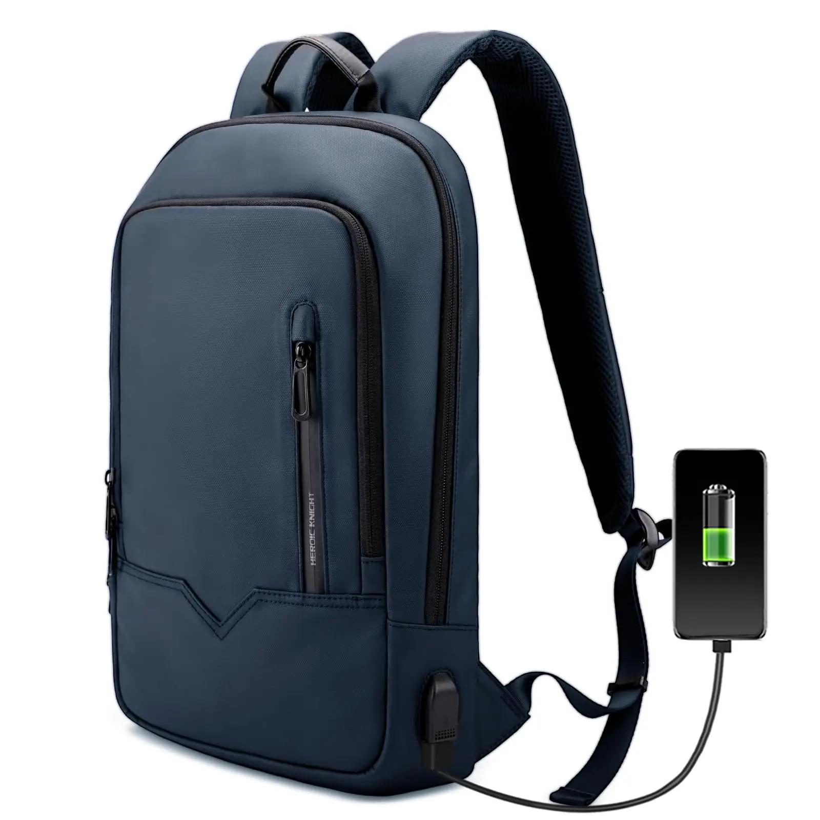 HEROIC KNIGHT navy blue backpack sülearvutikotid ja -kohvrid – toote esivaade