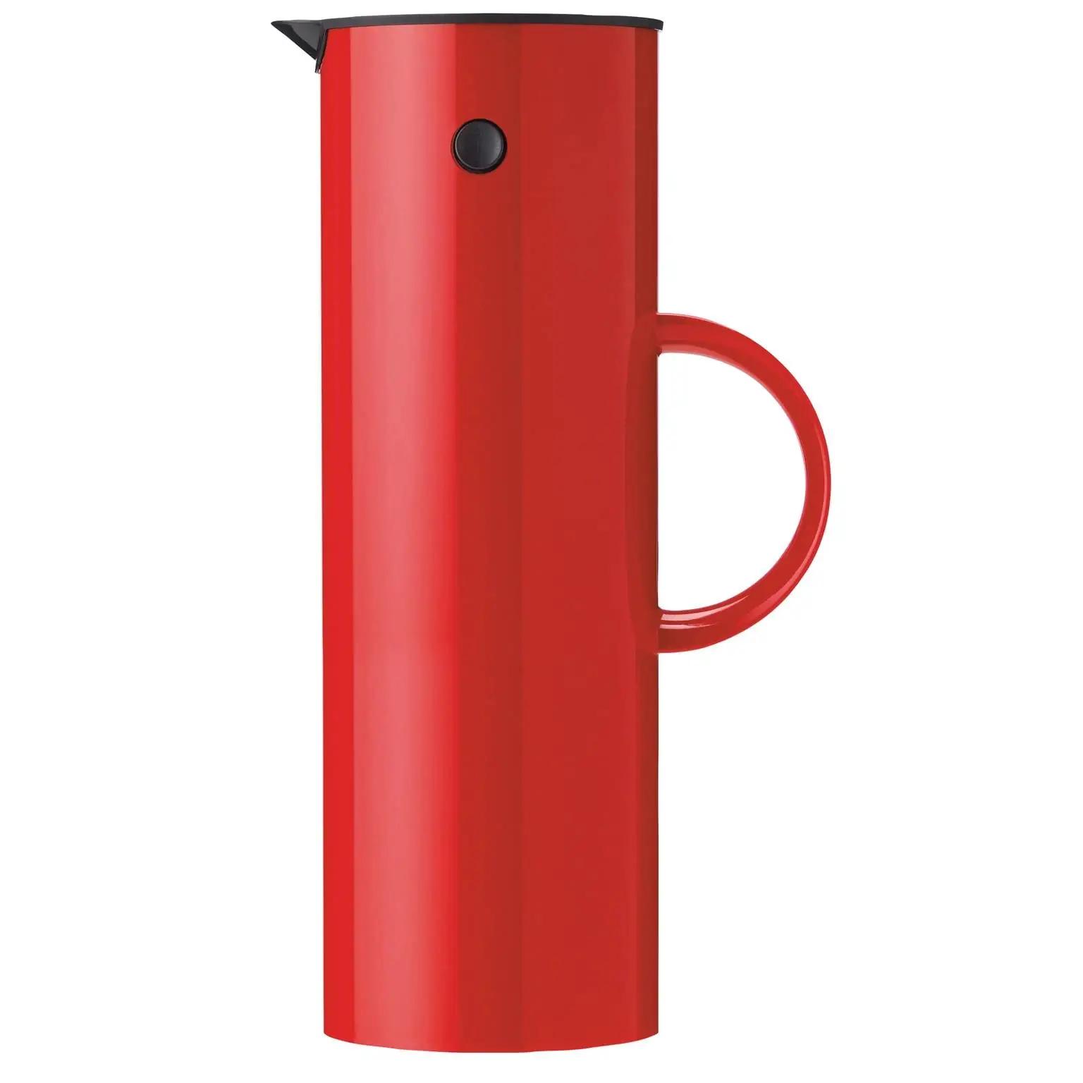 Stelton punane termoskann 1 l – vintage stiil ja isolatsioon