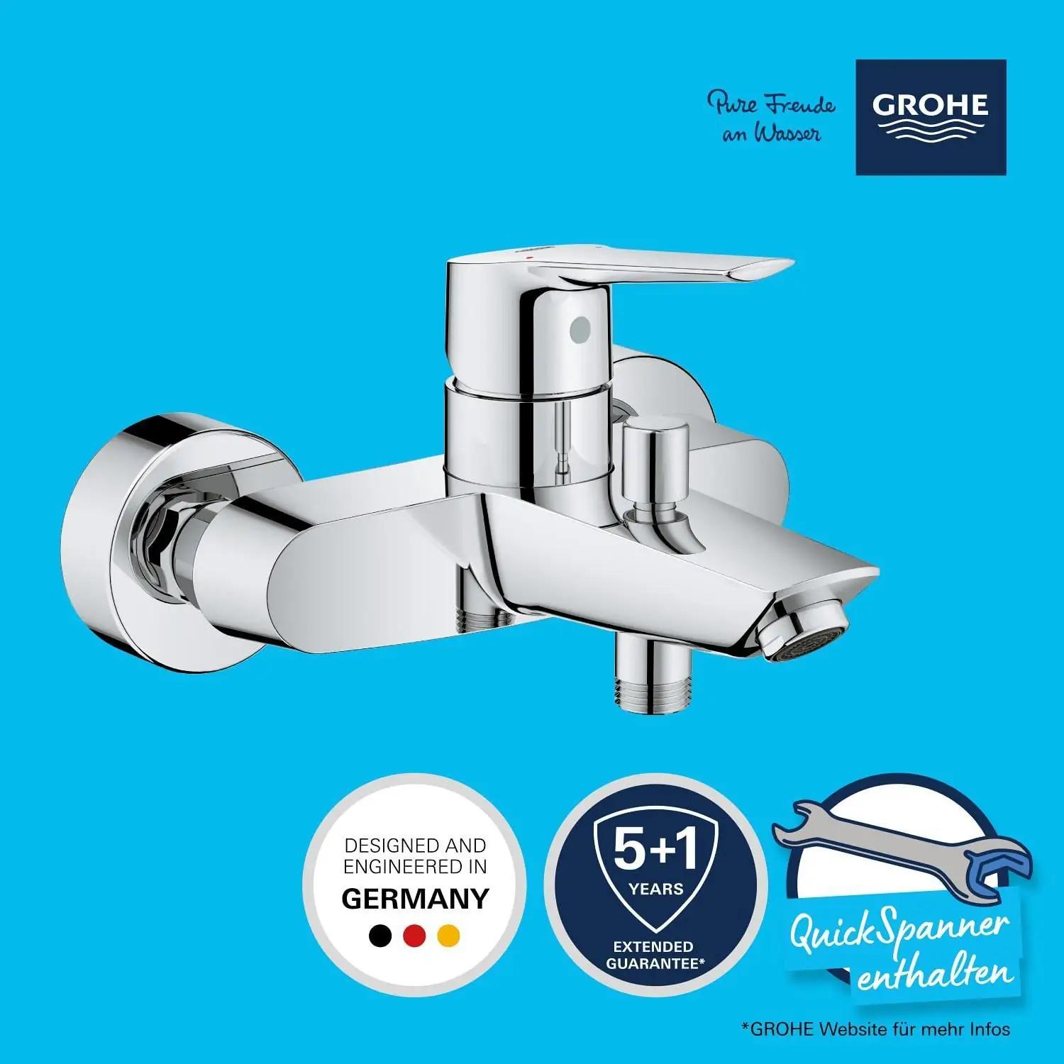 GROHE kromiseeritud vannisegisti – dušši- ja vannisegistid – detailne vaade