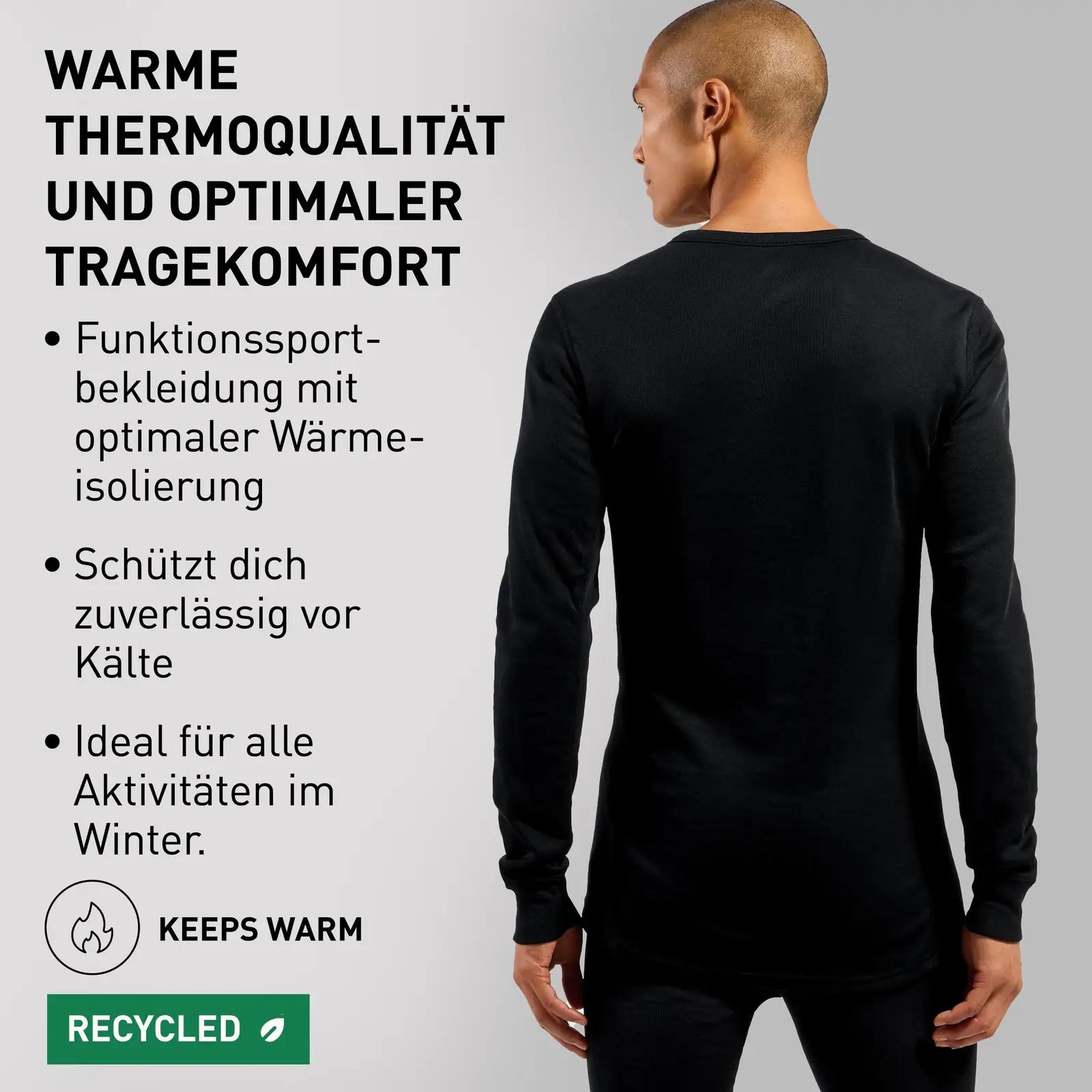 Odlo soe termopluus meestele — mugavust ja kaitset külma eest – detailne vaade
