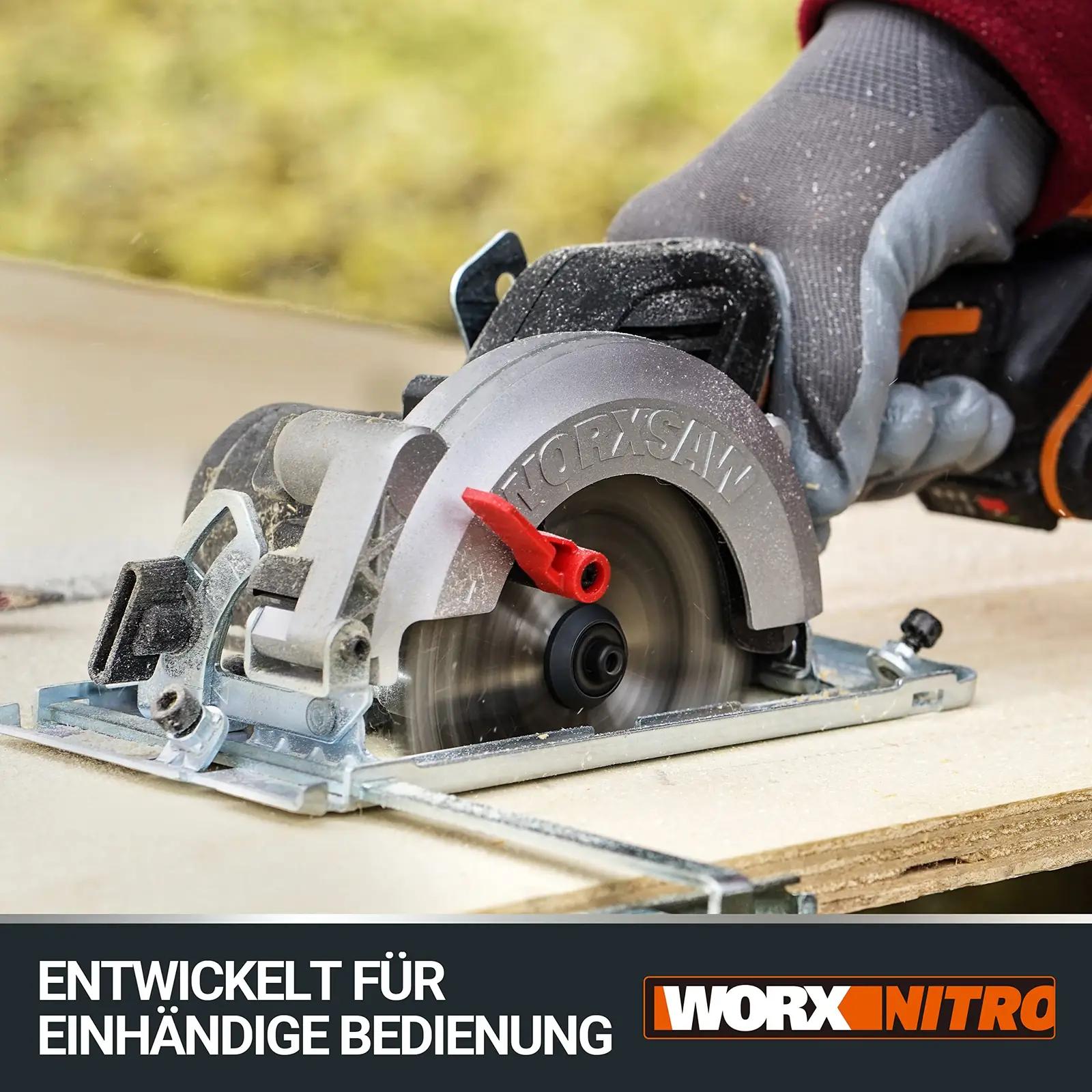 WORX tugev 20V akukettasaag WX531.9 — mitmekülgne lõikaja – lisavaade