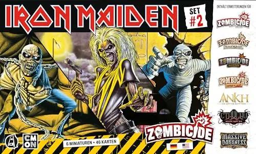 CMON stiilne Iron Maiden miniatuuride laiendus lauamängule – detailne vaade