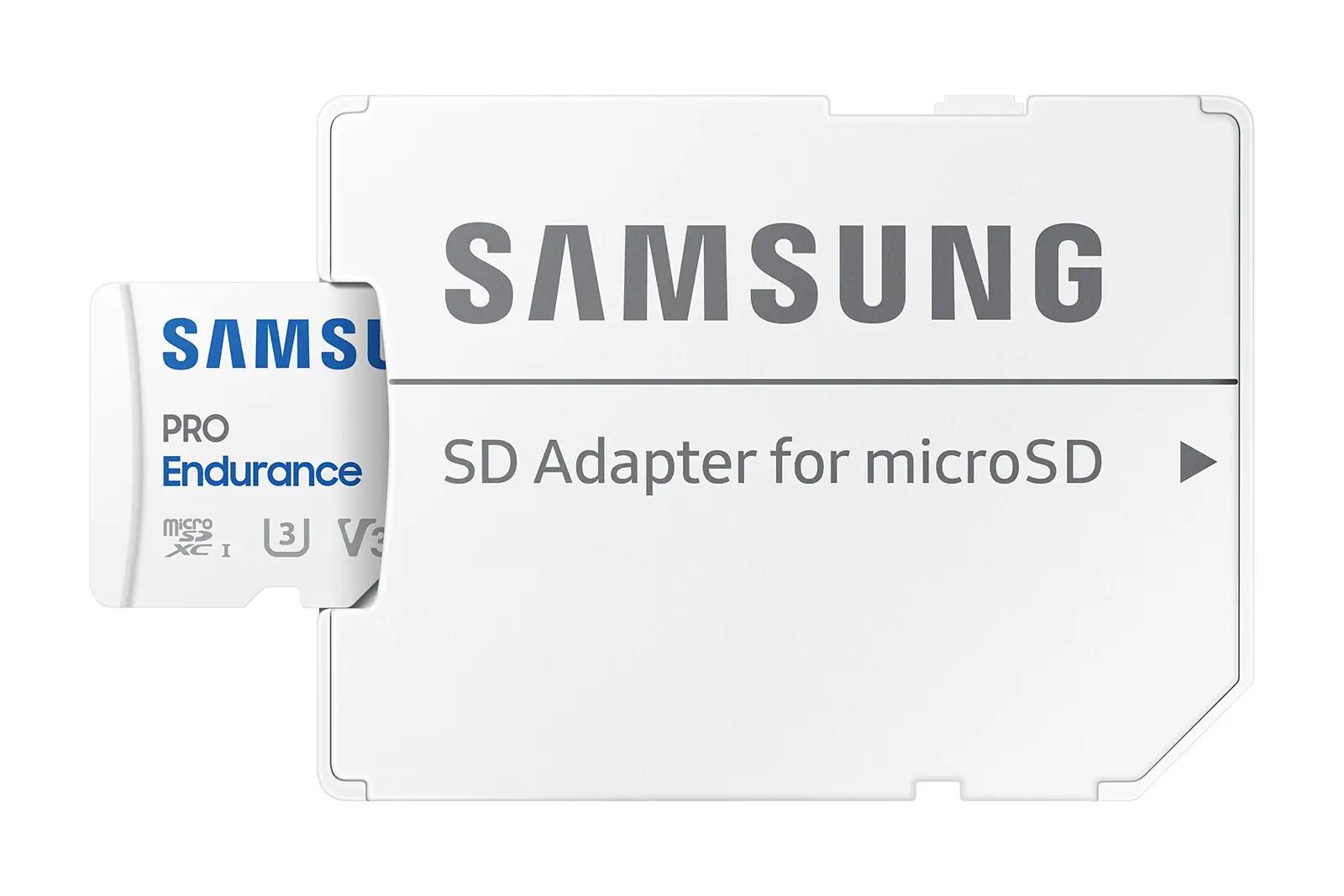 Samsung vastupidav 256 GB microSD-kaart koos SD-adapteriga – kasutusnäide