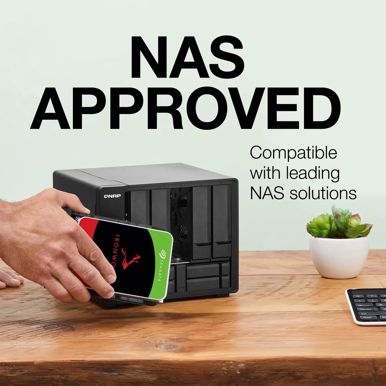 Seagate IronWolf 2 TB NAS-kõvaketas — usalduslik salvestus – kasutusnäide