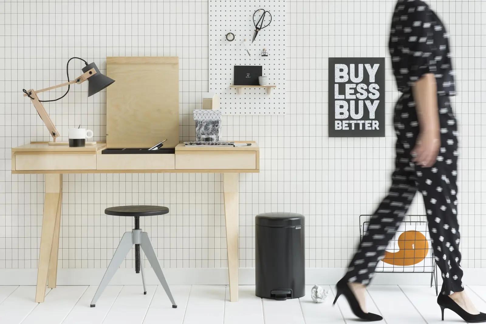 Brabantia matt must prügikast 12 L — vastupidav ja stiilne – pilt 6