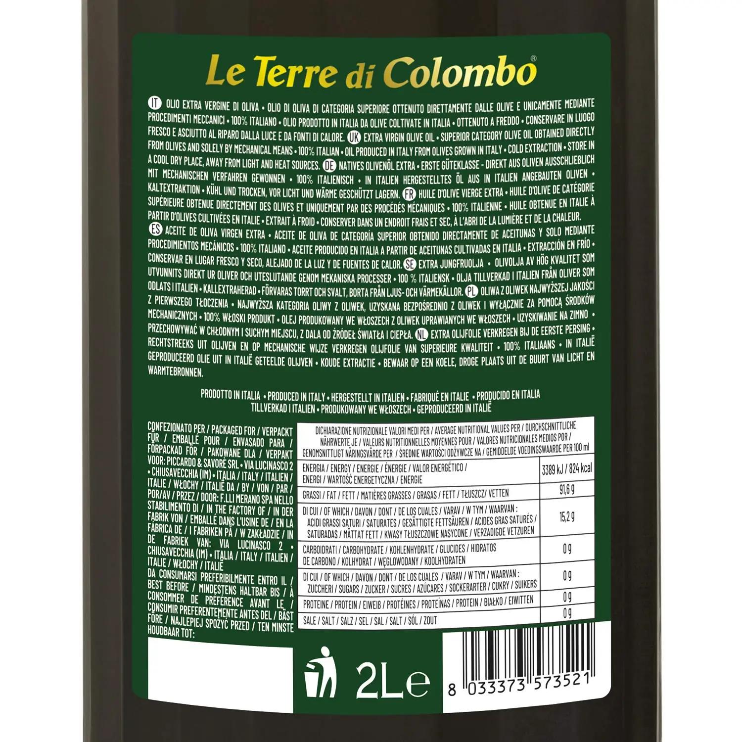 Le Terre di Colombo 000302121 äädikad ja kastmed – detailne lähivaade