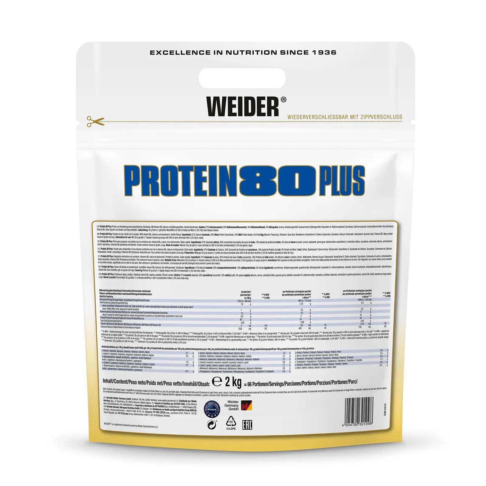 Weider 7000030109 valgulisandid – detailne lähivaade