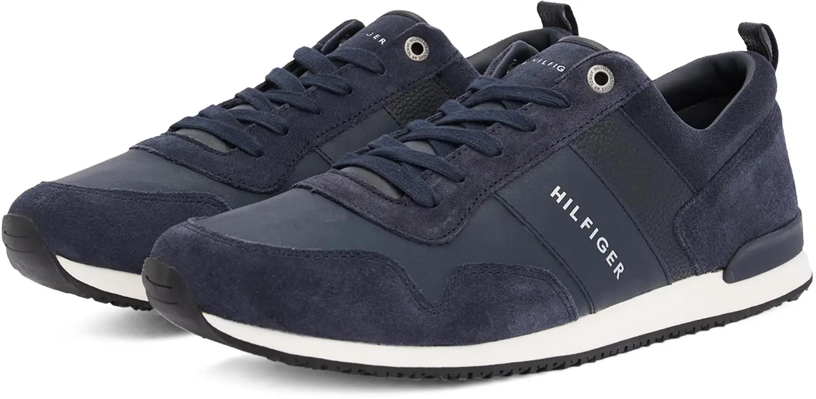 Tommy Hilfiger nahast ja seemisnahast vabaajajalatsid – pakend ja tarvikud
