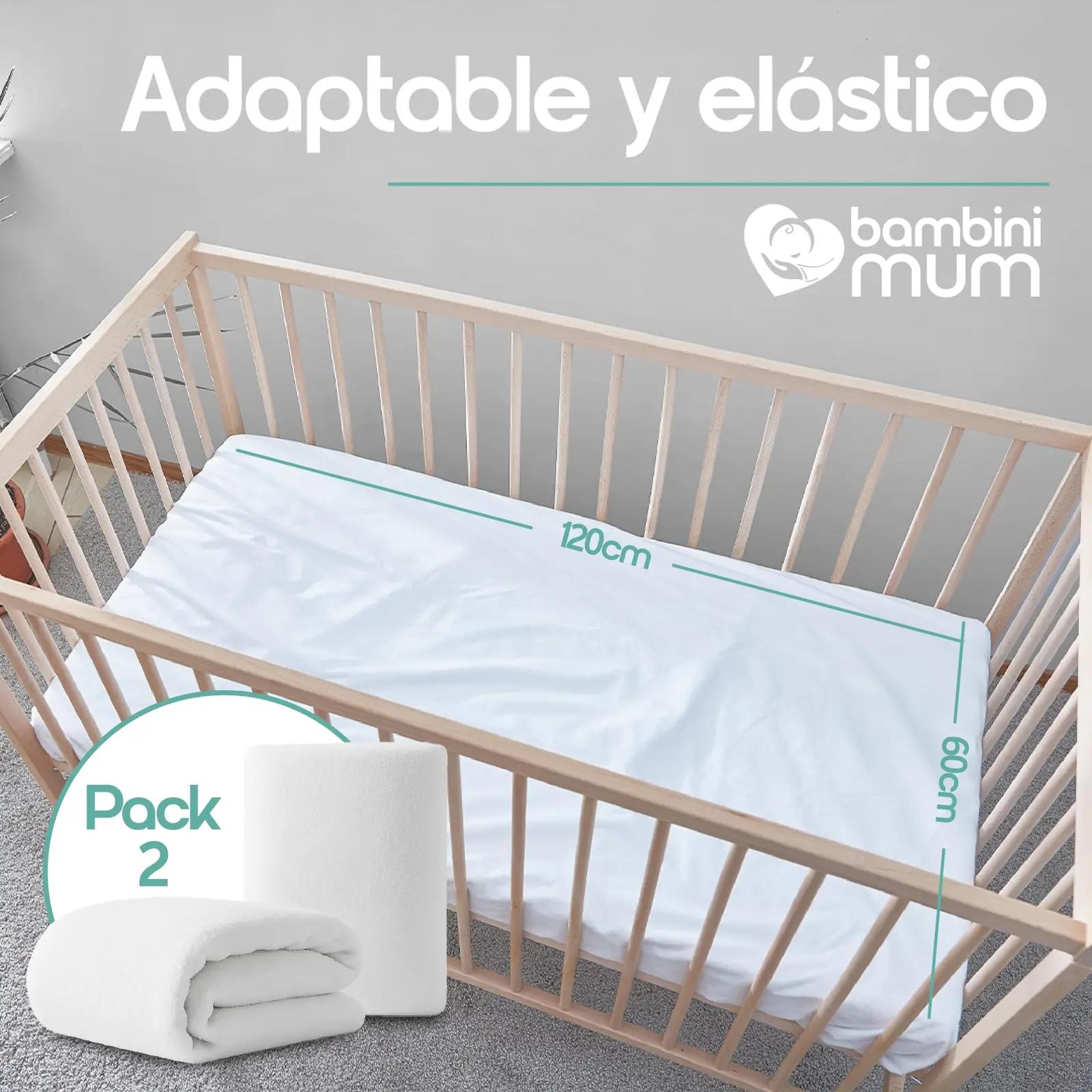 bambini Mum beebimadratsi kaitse 2tk 60×120 cm – pilt 6