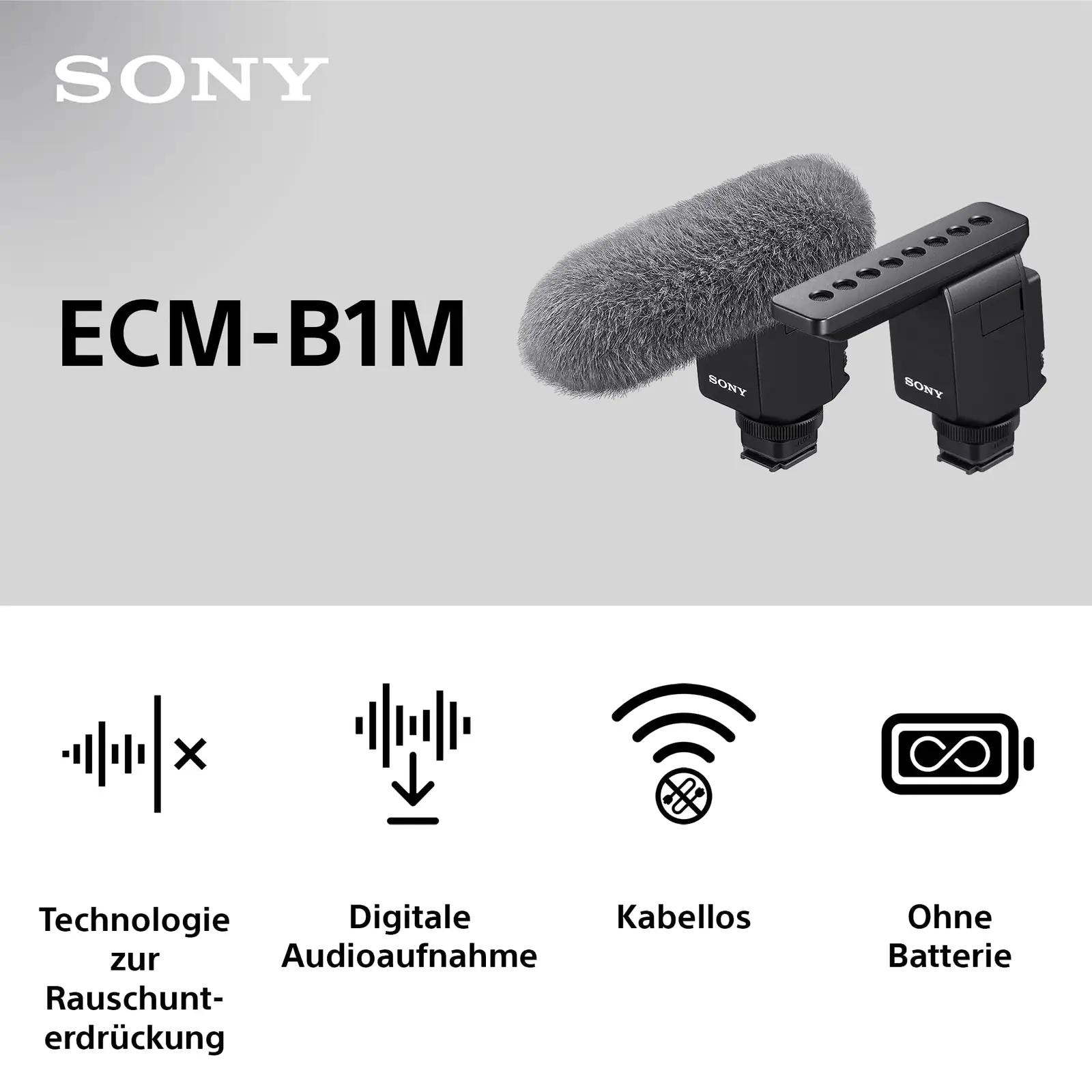 Sony kerge shotgun-mikrofon ECM-B1M vlogeeks ja intervjuudeks – pilt 7