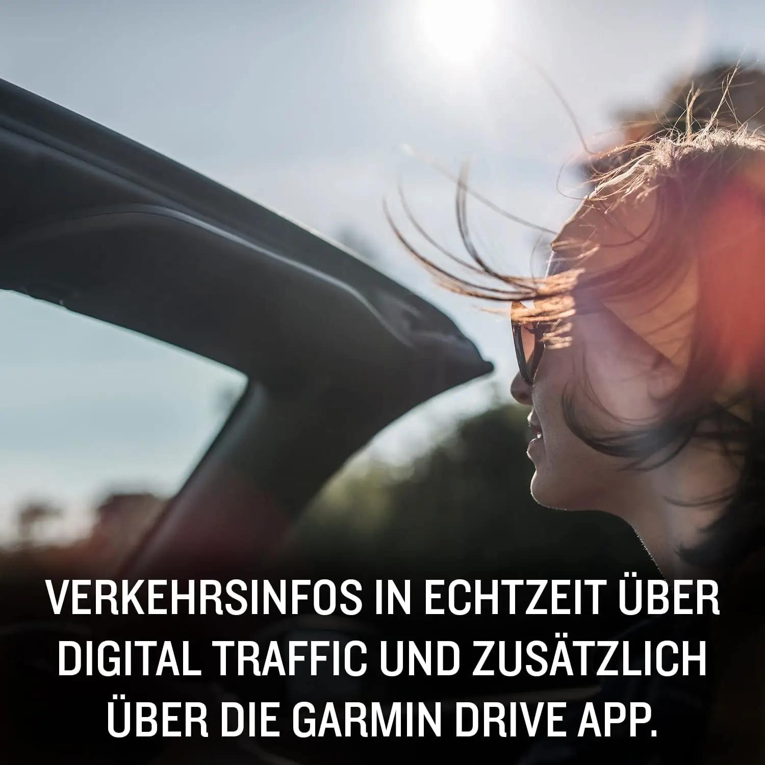 Garmin nutikas auto GPS 6″ HD-ekraan – täpne navigeerimine – lisavaade