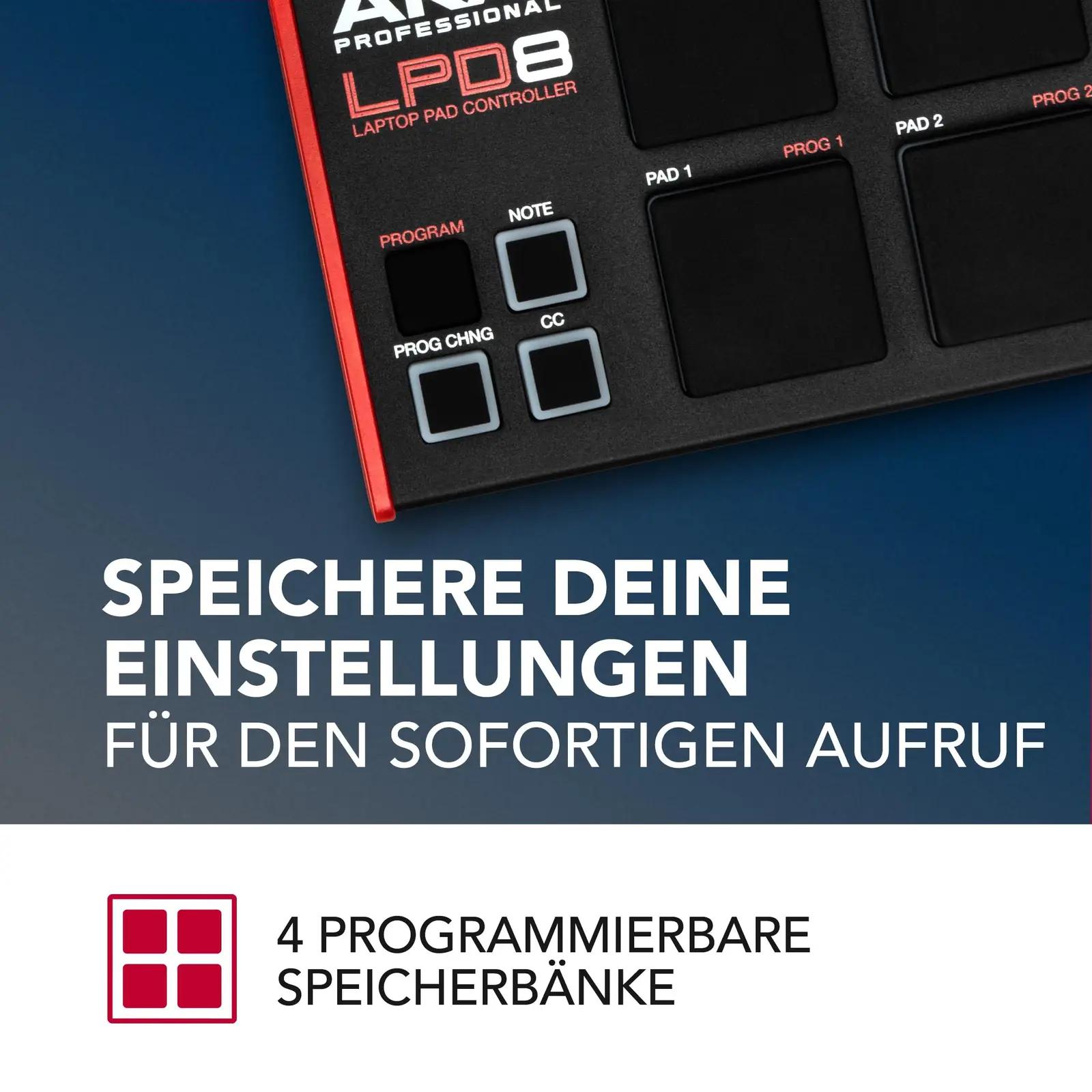 Akai Professional kompaktne pad-kontroller stuudio ja live – kasutusnäide