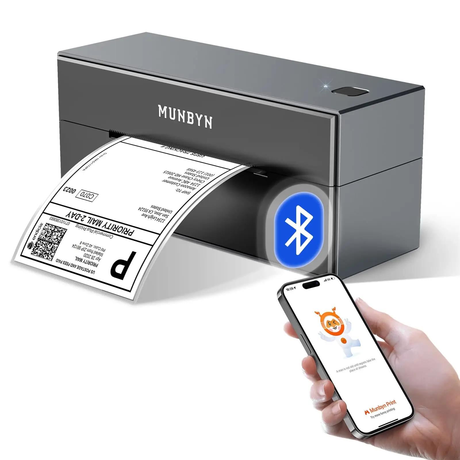 MUNBYN ITPP129B mobiilsed termoisildiprinterid – toote esivaade