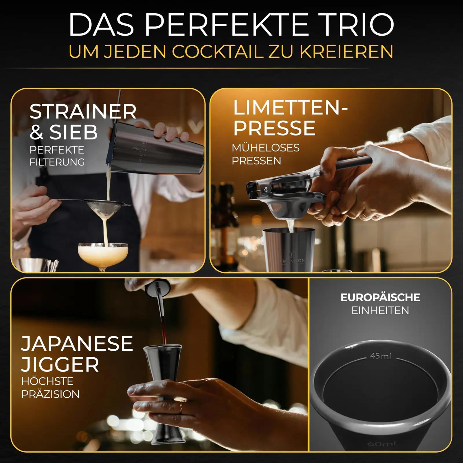 EMPATION roostevaba cocktail-set — stiilne kingiidee – kasutusnäide