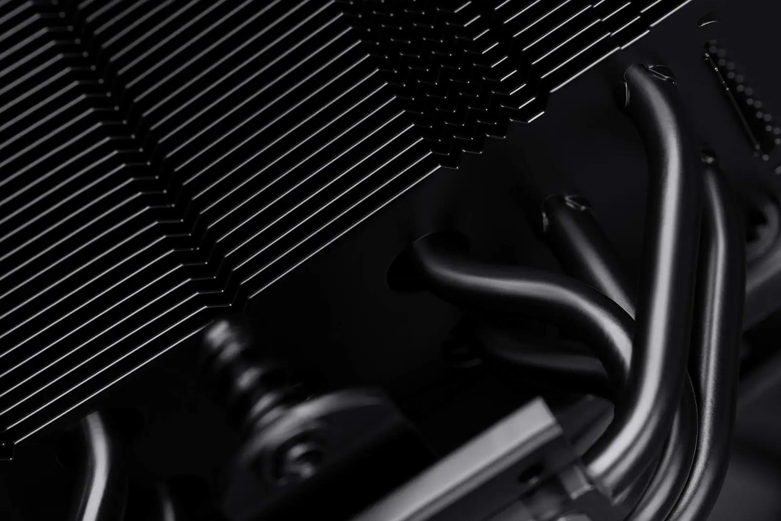 Noctua vaikne ja must CPU jahuti – vastupidav cuprustehnika – pilt 6