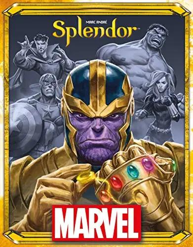 Asmodee Splendor Marvel lauamäng – strateegiline perekingitus – detailne vaade