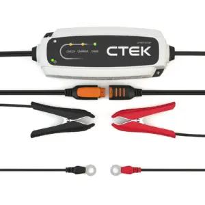 CTEK 40-107 laadija – detailne lähivaade