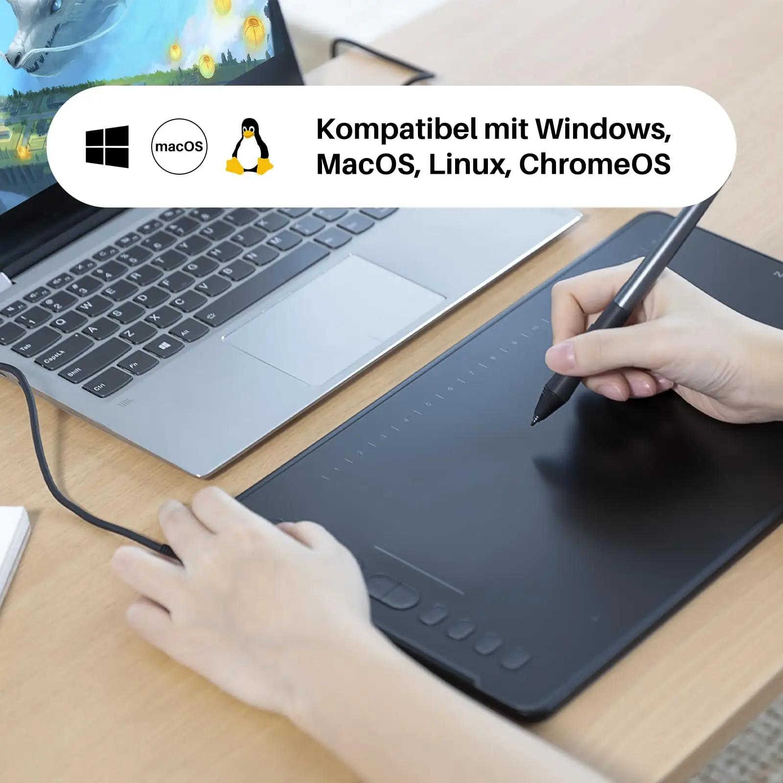 HUION stiilne joonistustahvel H1161 — täpne töö ja kingiidee – lisavaade