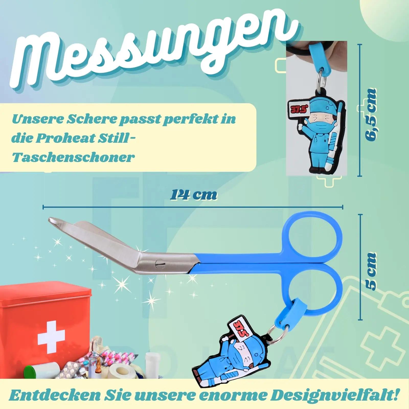 Ph Pro Heat roostevaba meditsiiniline verbandschere – lisavaade