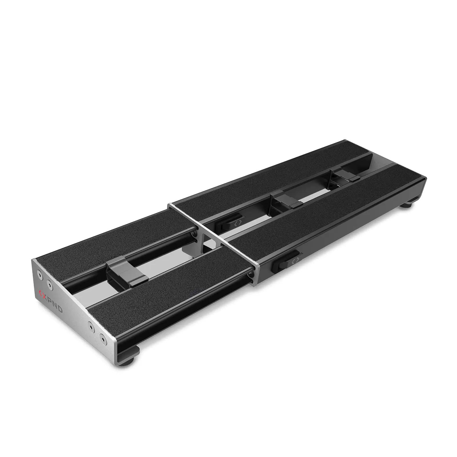 D’Addario alumiiniumist kompaktne pedalboard — vastupidav ja