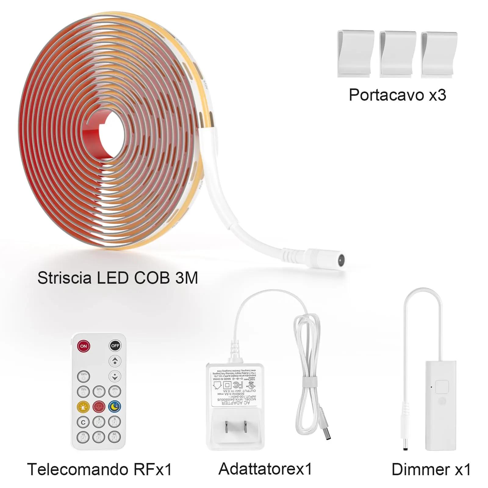 WOBANE soe COB-LED-lint 3 m — diskreetne valgustus kööki – pilt 8