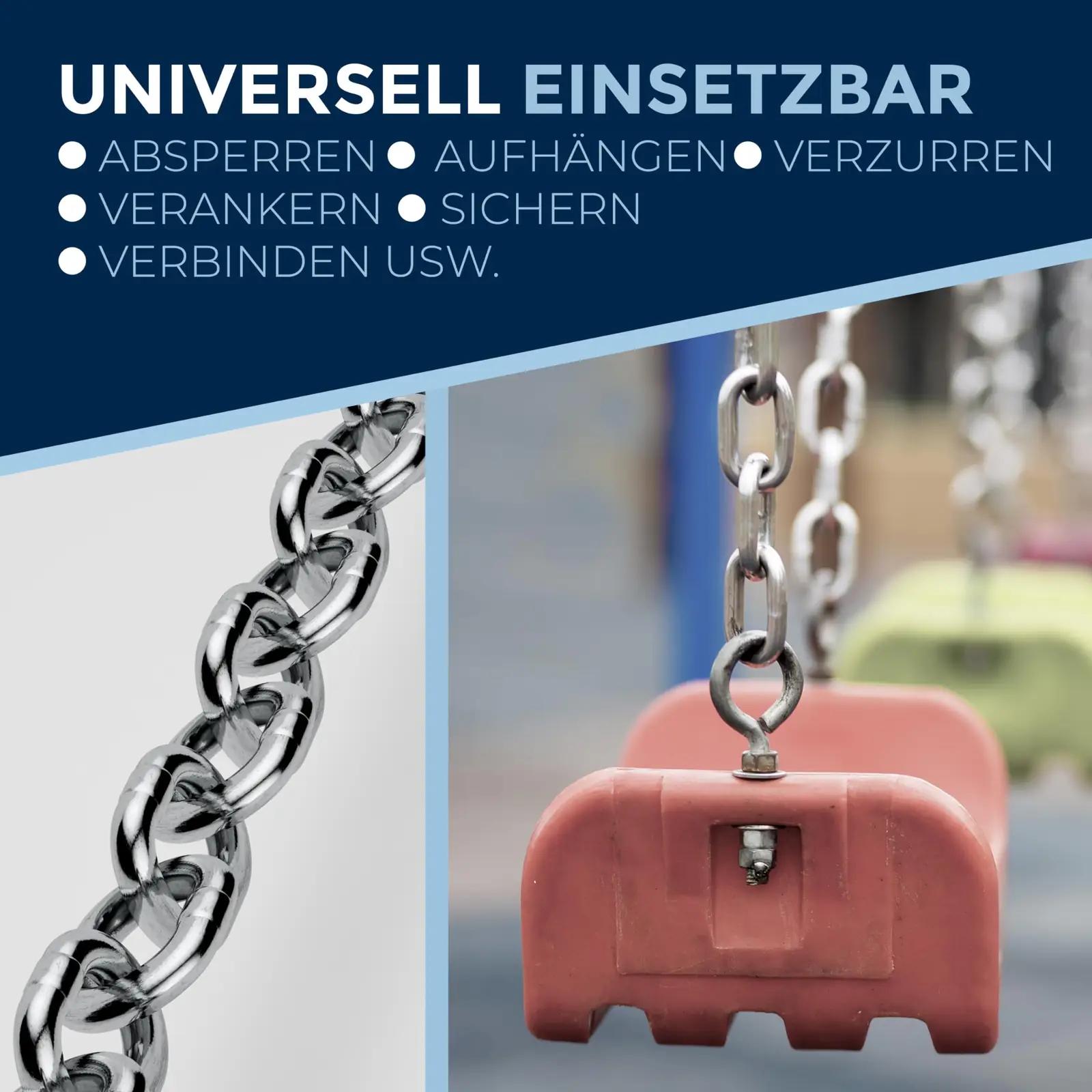 NietFullThings roostevaba 2mm terasest kett 0,25 m ripats charm – lisavaade
