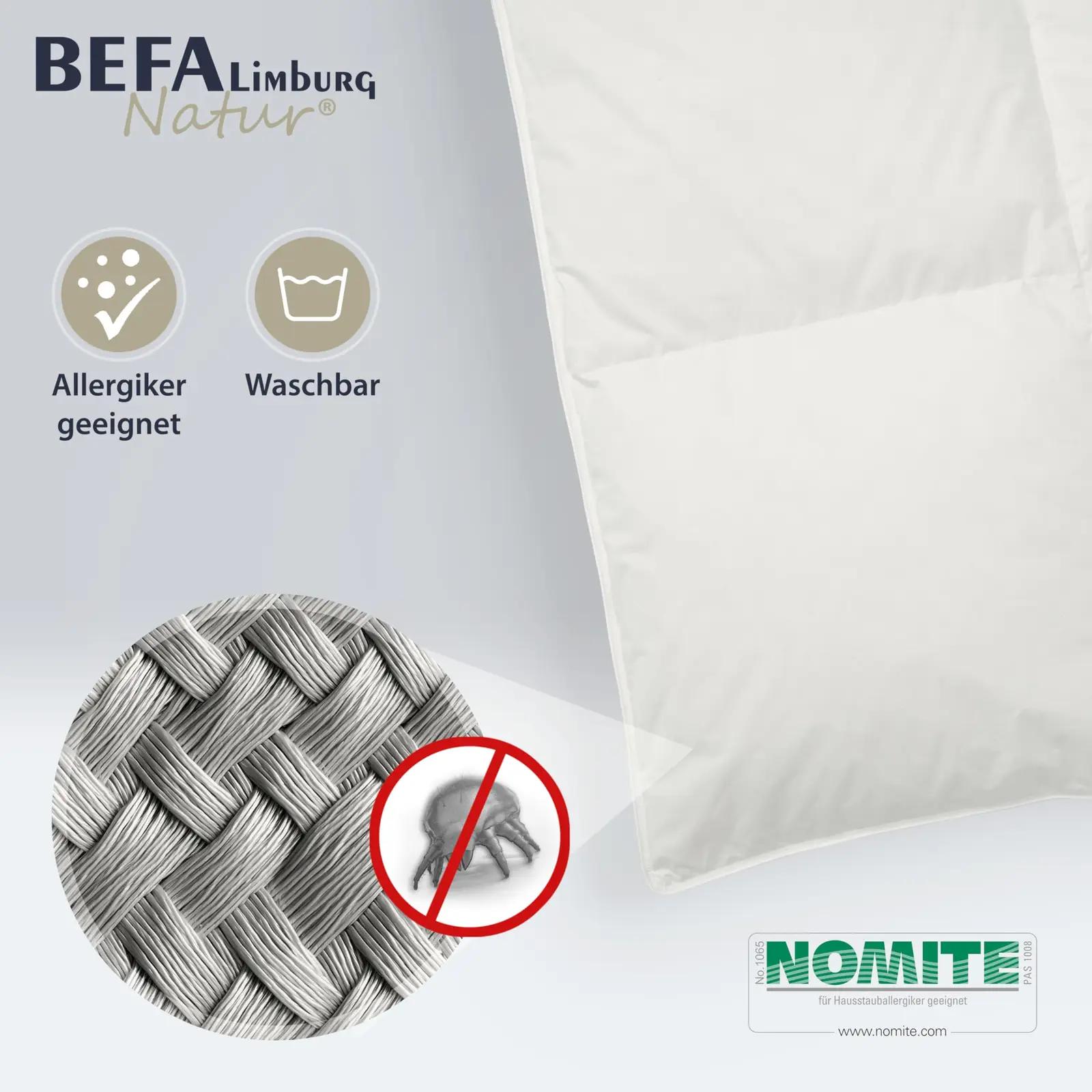 BEFA NATUR talvevoodi tekk 135×200 cm — soe suleline muretu uni – kasutusnäide