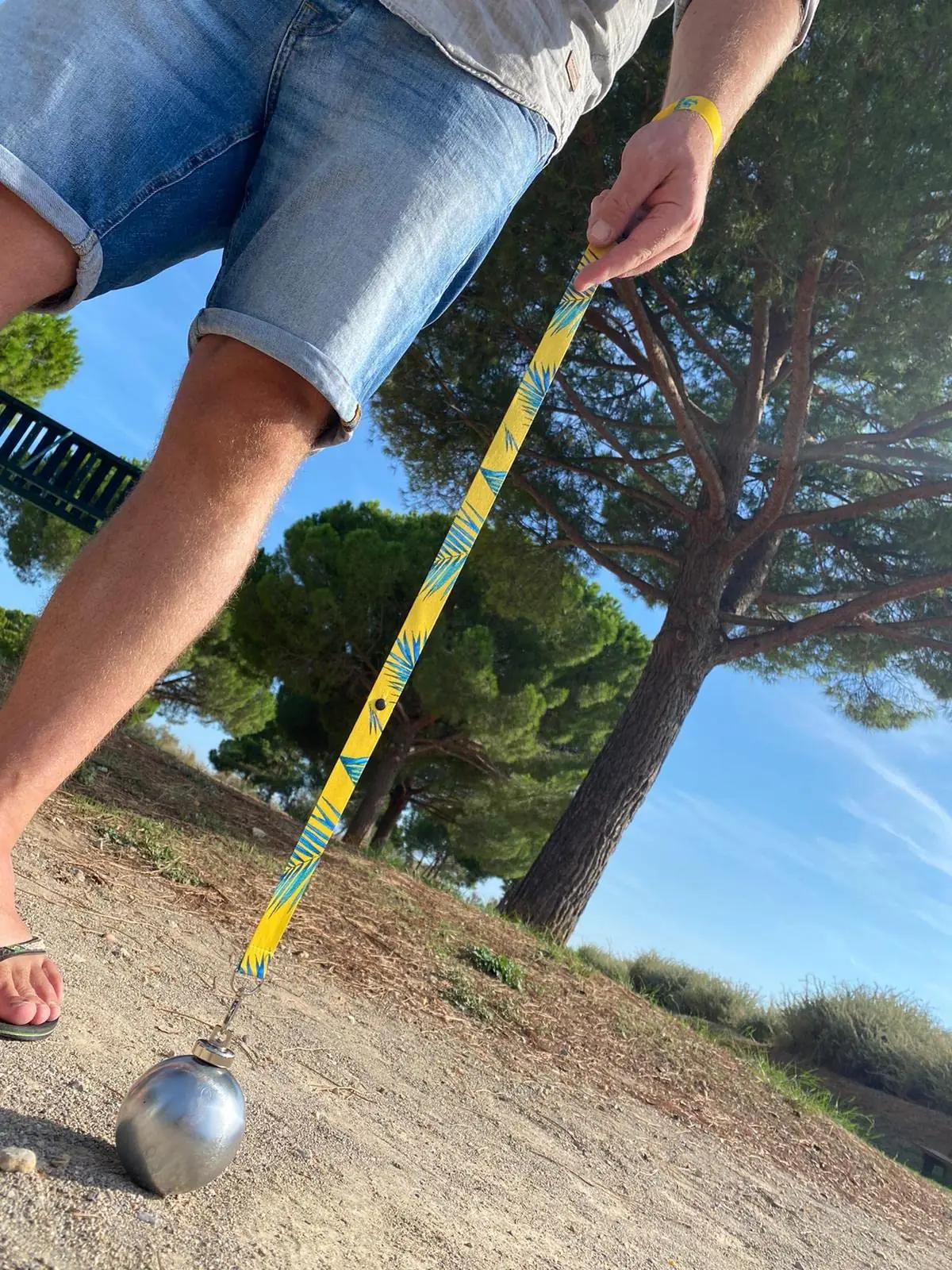 Gentlemen’s Club tugev magnetiga boccia-pall – kasutusnäide