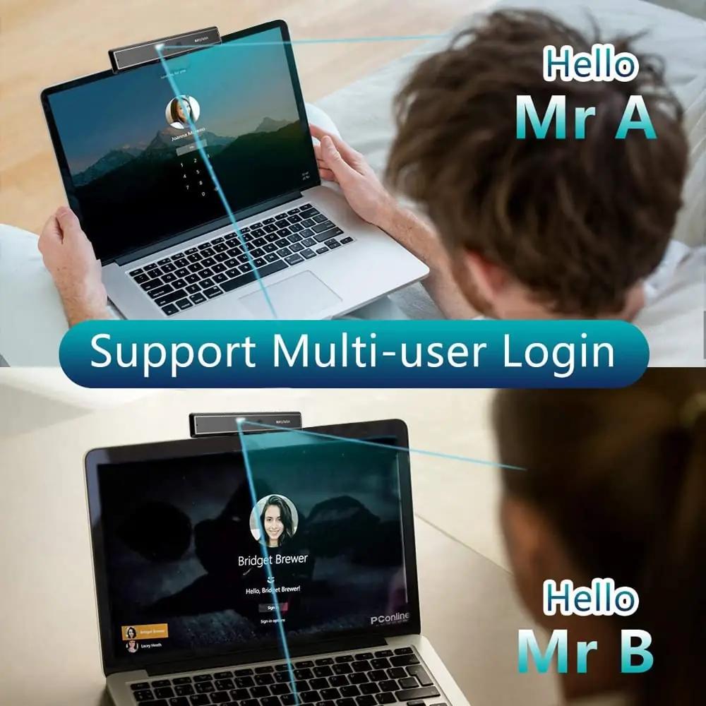 Kaysuda stiilne USB-veebikaamera CA20 – täpne näotuvastus ja HD – pakend ja tarvikud