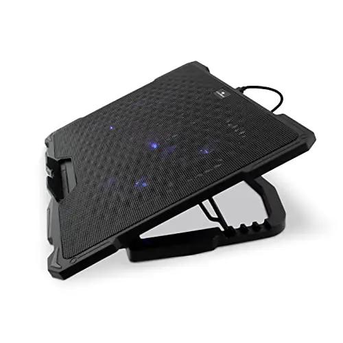 CoolBox jahutusalus sülerile — vaikne LED-ventilaatoritega – detailne vaade