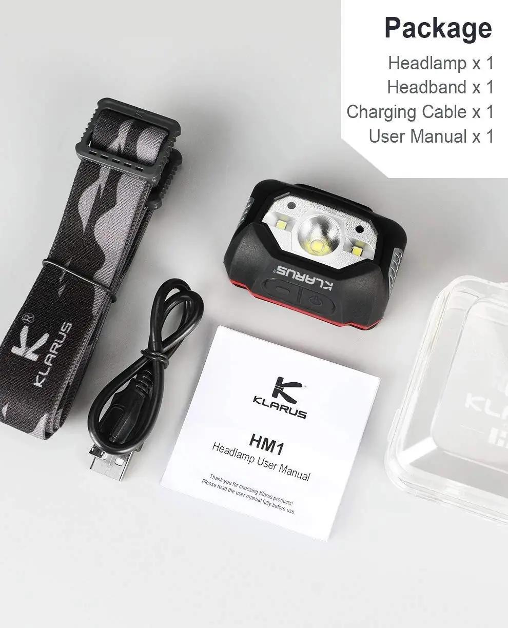 klarus kerge LED-pealamp matkamiseks ja kingituseks 440 lm – pilt 6