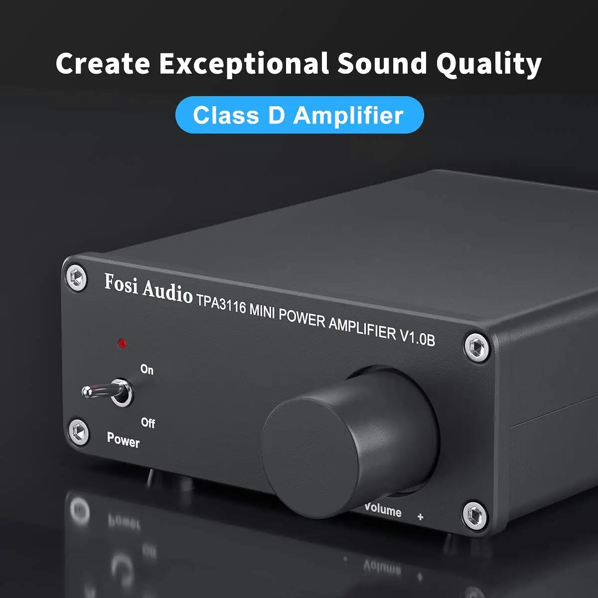 Fosi Audio V1.0 hifi-võimendid – detailne lähivaade