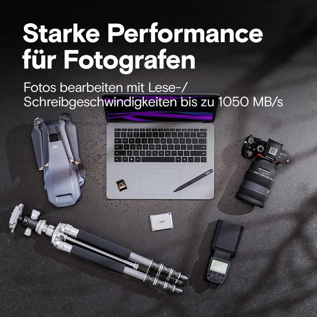 Crucial X9 Pro väline 1TB SSD – kiire ja vastupidav kaaslane – detailne vaade