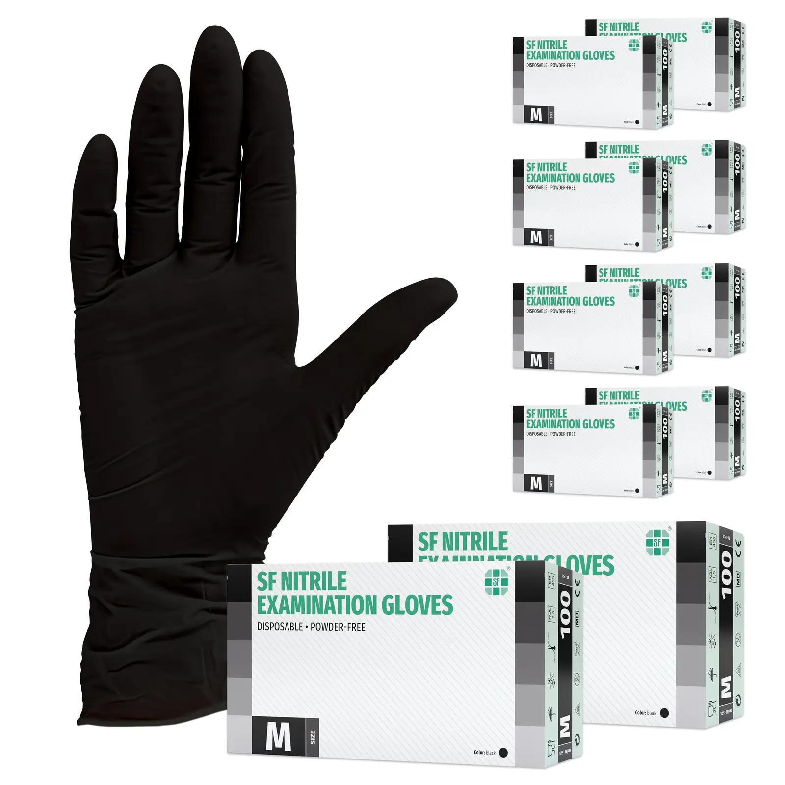 SF Medical Products GmbH SF Medical nitrilkindad mustad M —