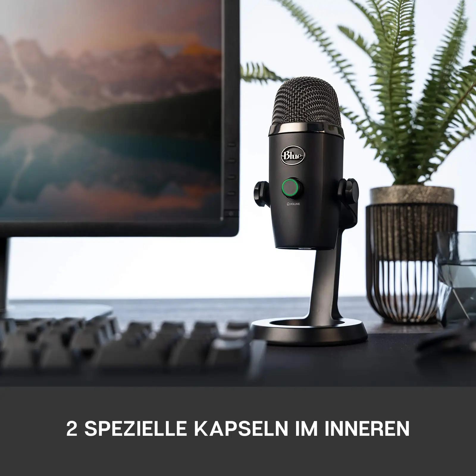 Logitech for Creators Blue Yeti Nano — kompaktne USB-mikrofon – pilt 10
