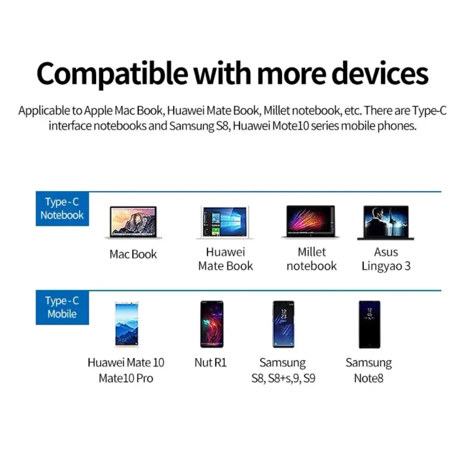 YMY kvaliteetne terasest USB-C HDMI adapter – pilt 7