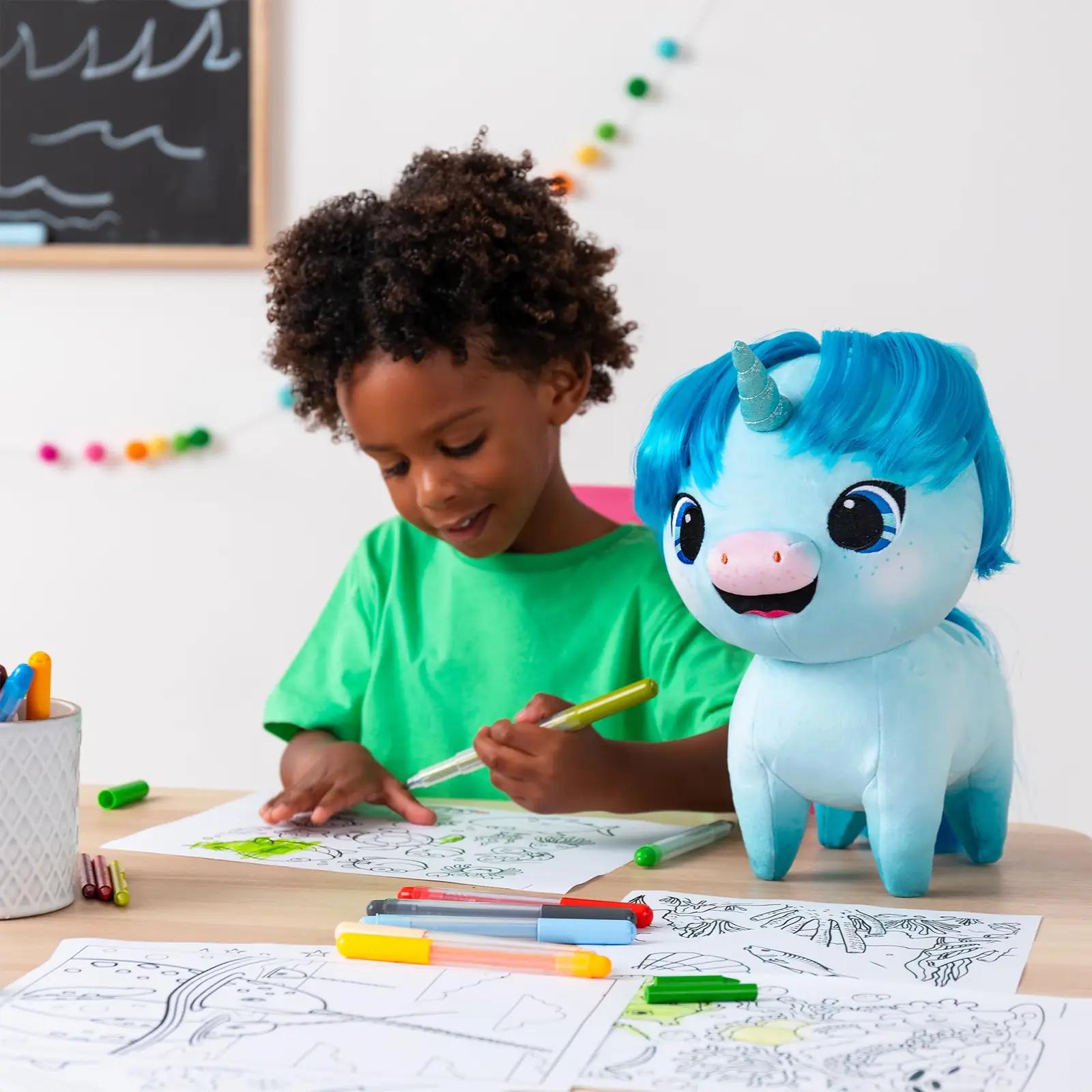 Basic Fun pehme plüüsist merinahk – kingitus lastele – lisavaade