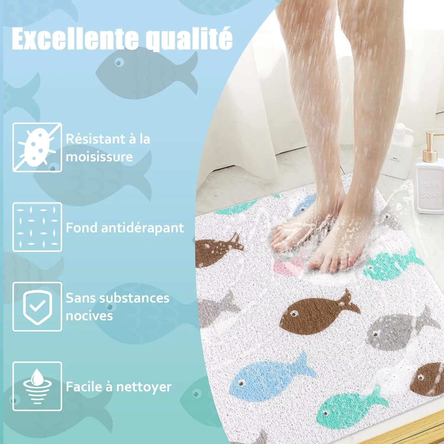 MACUNIN libisemiskindel dušimatt 60×60 cm – pehme PVC – pilt 8